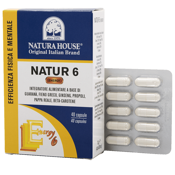 NH NATUR 6 ENERGY 40 CAPSULE - farmascienza.it
