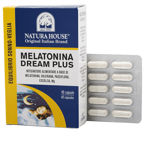 NH MELATONINA DREAM PLUS 40 CAPSULE - farmascienza.it