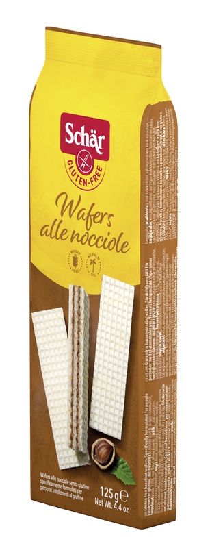 SCHAR WAFERS ALLE NOCCIOLE 125 G - farmascienza.it