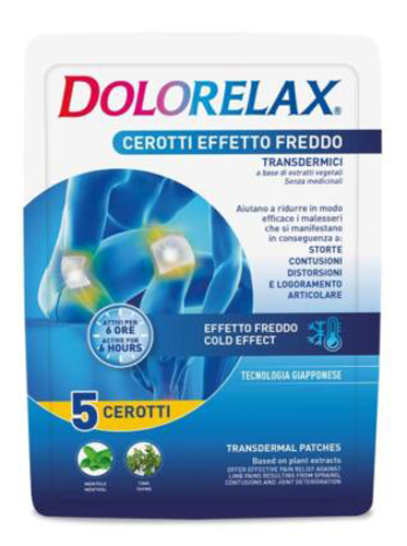 DOLORELAX CEROTTO EFFETTO FREDDO 5 PEZZI - farmascienza.it