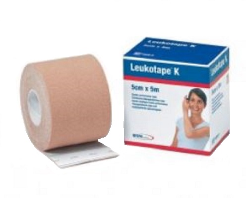 BENDA ADESIVA LEUKOTAPE K PER TAPING FISIOTERAPICO LARGHEZZA 5 CM LUNGHEZZA 5 M COLOR CARNE IN ROTOLO - farmascienza.it