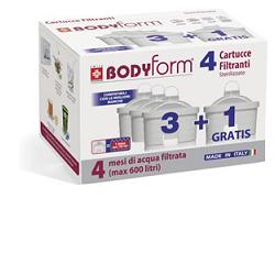BODYFORM CARTUCCE FILTRANTI 4 PEZZI - farmascienza.it