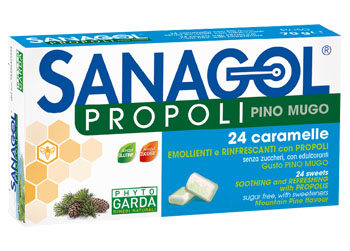 SANAGOL PROPOLI PINO MUGO 24 CARAMELLE - farmascienza.it