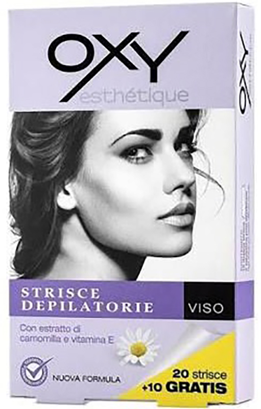 OXY STRISCE DEPILATORIE VISO 20 PEZZI - farmascienza.it
