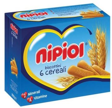 NIPIOL BISCOTTINI 6 CEREALI 800 G - farmascienza.it