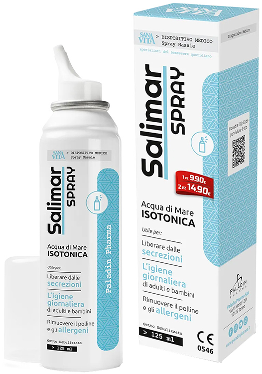 SANAVITA SALIMAR SPRAY NASALE NEW 125 ML - farmascienza.it