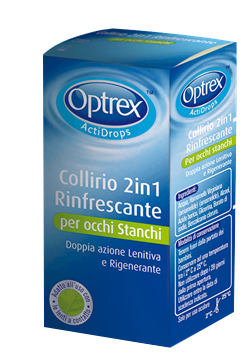 GOCCE OCULARI OPTREX ACTIDROPS 2IN1 RINFRESCANTE OCCHI STANCHI 1 PEZZO - farmascienza.it