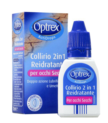 GOCCE OCULARI OPTREX ACTIDROPS 2IN1 REIDRATANTE OCCHI STANCHI 1 PEZZO - farmascienza.it