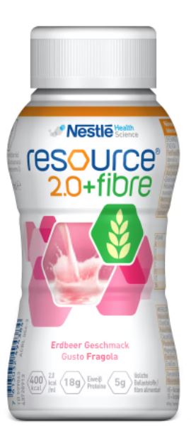 RESOURCE 2,0 + FIBRE FRAGOLA 200 ML - farmascienza.it