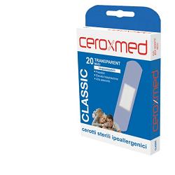 CEROXMED CLASSIC TRASPARENTI 7,2 CM X 1,9 CM 20 CEROTTI MEDI - farmascienza.it