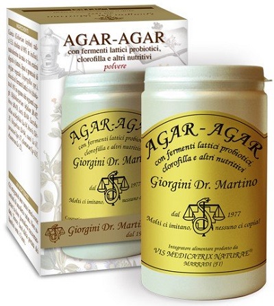 AGAR AGAR CON FERMENTI LATTICI CLOROFILLA 150 G - farmascienza.it
