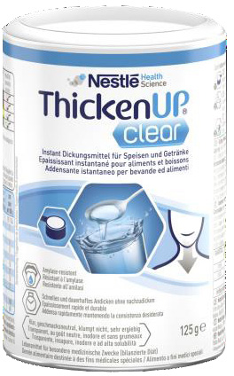 RESOURCE THICKENUP CLEAR ADDENSANTE ISTANTANEO NEUTRO BARATTOLO 125 G - farmascienza.it