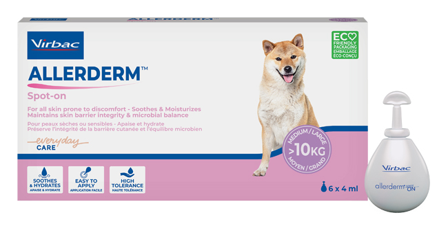 ALLERDERM SPOT ON CANI SUPERIORI A 10 KG 6 PIPETTE 4 ML - farmascienza.it