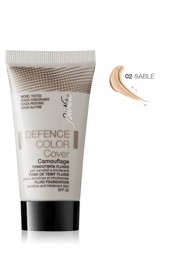 DEFENCE COLOR COVER FONDOTINTA FLUIDO 02 SABLE 30 ML - farmascienza.it