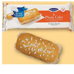 BONONIA PLUMCAKE CON GRANELLA DI ZUCCHERO SENZA GLUTINE 6 X 37 G - farmascienza.it