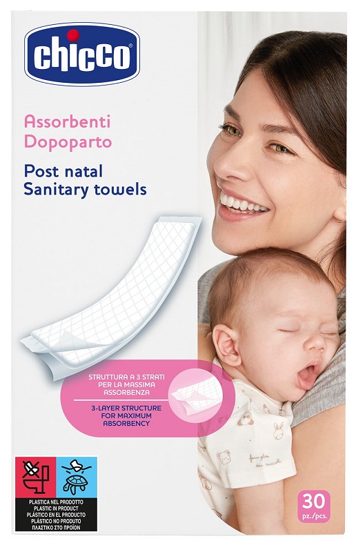 CHICCO ASSORBENTI PROTECTION POSTPARTO 30 PEZZI - farmascienza.it