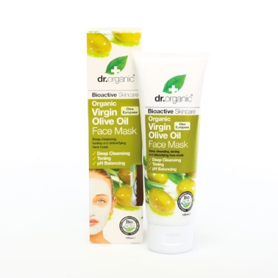 DR ORGANIC VIRGIN OLIVE OIL OLIO DI OLIVA FACE MASK MASCHERA VISO 125 ML - farmascienza.it