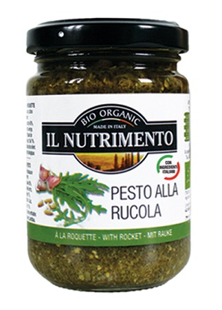 IL NUTRIMENTO PESTO DI RUCOLA SENZA GLUTINE 130 G - farmascienza.it