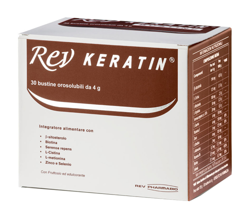 REV KERATIN 30 BUSTINE - farmascienza.it