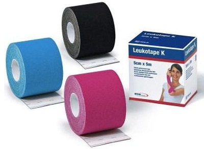 BENDA ADESIVA LEUKOTAPE K PER TAPING FISIOTERAPICO LARGHEZZA 5 CM LUNGHEZZA 5 M COLORE AZZURRO IN ROTOLO - farmascienza.it