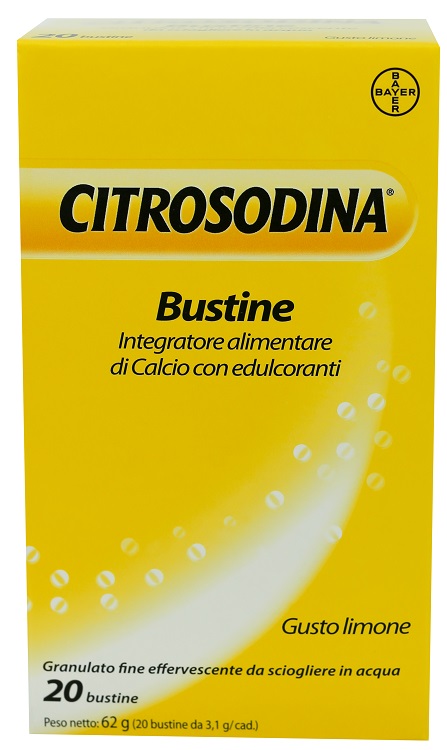 CITROSODINA 20 BUSTINE GRANULATO EFFERVESCENTE - farmascienza.it