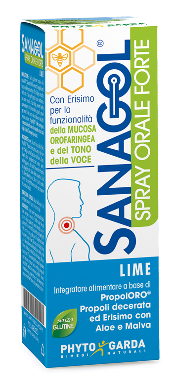 SANAGOL SPRAY FORTE PROPOLI LIME 20 ML - farmascienza.it