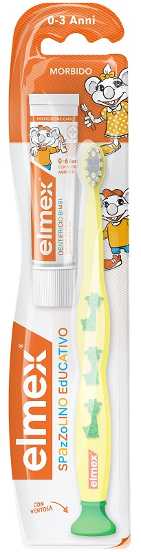 ELMEX SPAZZOLINO BIMBI EDUCATIVO NEW 0-3 ANNI - farmascienza.it