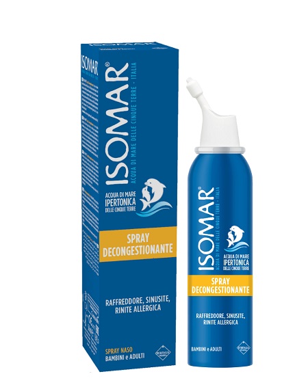 ISOMAR NASO CHIUSO SOLUZIONE ACQUA DI MARE IPERTONICA PER DECONGESTIONE NASO CHIUSO 50 ML - farmascienza.it
