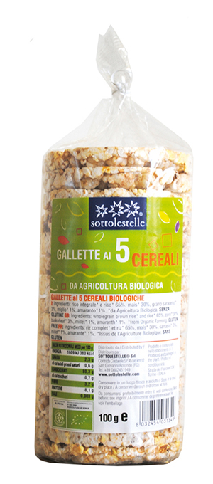 GALLETTE 5 CEREALI 160 G - farmascienza.it