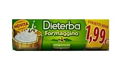 DIETERBA OMOGENEIZZATO FORMAGGINO 3 PEZZI 80 G - farmascienza.it