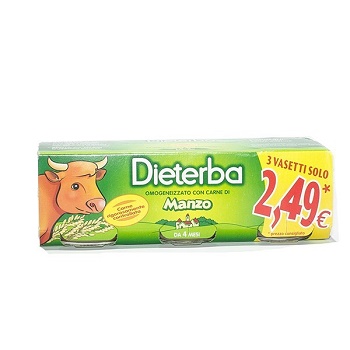 DIETERBA OMOGENEIZZATO MANZO 3 PEZZI 80 G - farmascienza.it
