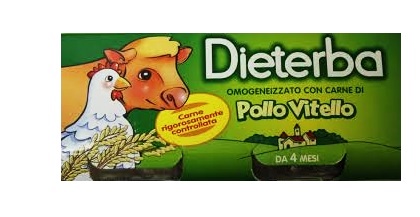 DIETERBA OMOGENEIZZATO VITELLO POLLO 3 PEZZI 80 G - farmascienza.it