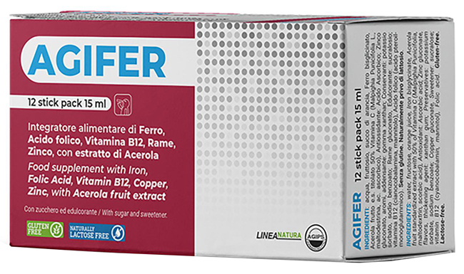 AGIFER 12 STICK 15 ML - farmascienza.it