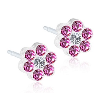 BLOMDAHL GIOIELLO MP DAISY 5MM ROSE CRYSTAL - farmascienza.it
