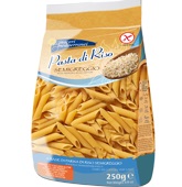 PIACERI MEDITERRANEI PASTA RISO PENNE RIGATE 250 G - farmascienza.it