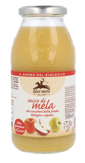 SUCCO 100% MELA BIO 500 ML - farmascienza.it