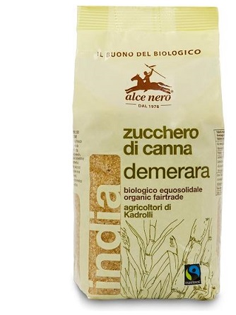ZUCCHERO DI CANNA DEMERARA BIO INDIA FAIRTRADE 500 G - farmascienza.it
