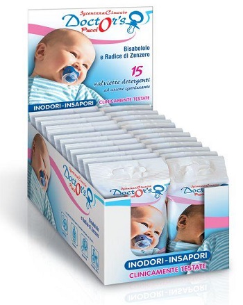 DOCTOR'S PUCCI SALVIETTINE IGIENIZZANTI CIUCCIO 15 PEZZI* - farmascienza.it