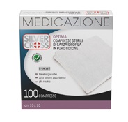 GARZA SILVER CROSS COTONE 18X40 CM 12 PEZZI - farmascienza.it