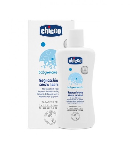 CHICCO COSMETICI BABY MOMENTS BAGNOSCHIUMA 200 ML - farmascienza.it