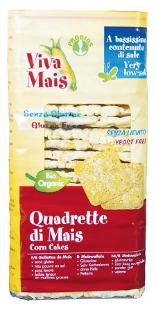 VIVA MAIS QUADRETTE DI MAIS SENZA SALE E SENZA LIEVITO 130 G - farmascienza.it