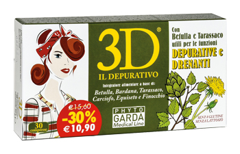 3D IL DEPURATIVO 30 COMPRESSE - farmascienza.it
