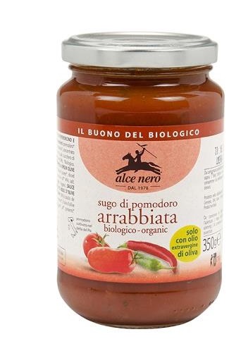 SUGO DI POMODORO ALL'ARRABBIATA BIO 350 G - farmascienza.it