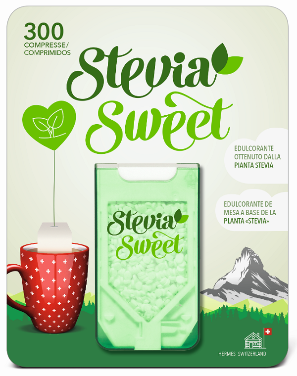 HERMESETAS STEVIA 300 COMPRESSE - farmascienza.it