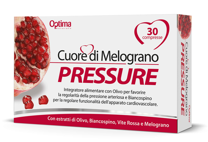 CUORE DI MELOGRANO PRESSURE 30 COMPRESSE 1 G - farmascienza.it