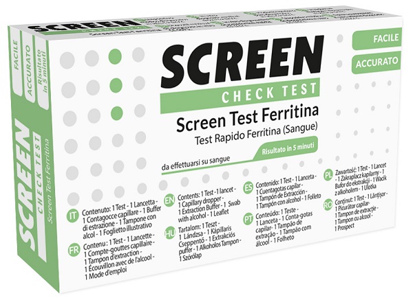 SCREEN TEST RAPIDO FERRITINA - farmascienza.it
