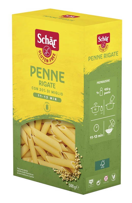 SCHAR PENNE RIGATE 500 G - farmascienza.it