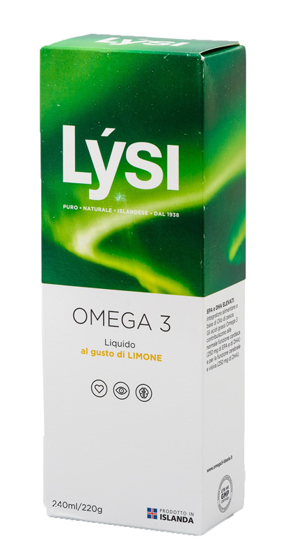 LYSI OMEGA3 LIQUIDO LIMONE 240 ML - farmascienza.it