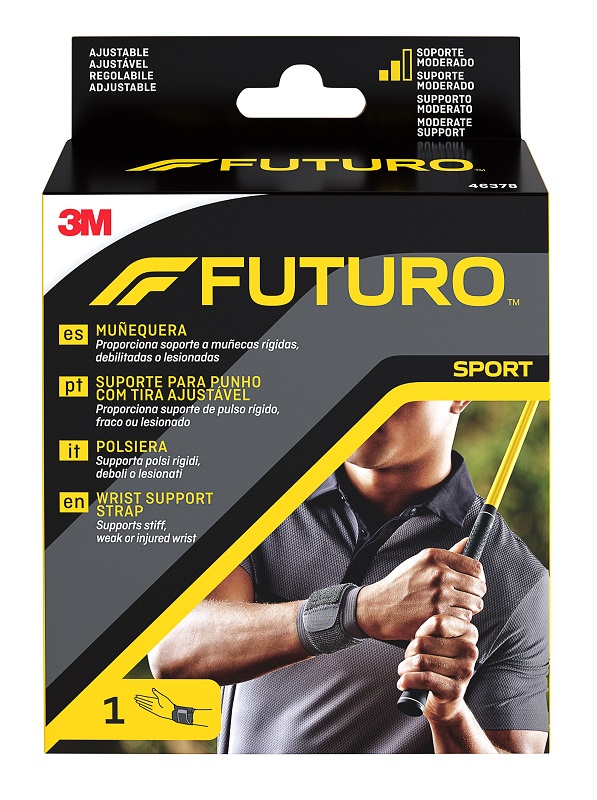 POLSINO ELASTICO UNIVERSALE FUTURO SPORT NERO - farmascienza.it