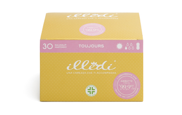 ILLEDI TOUJOURS SALVASLIP ANATOMICI COTONE ORGANIC 30 PEZZI - farmascienza.it